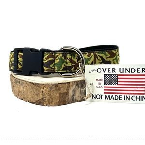 Over Under Camo Dog Collar